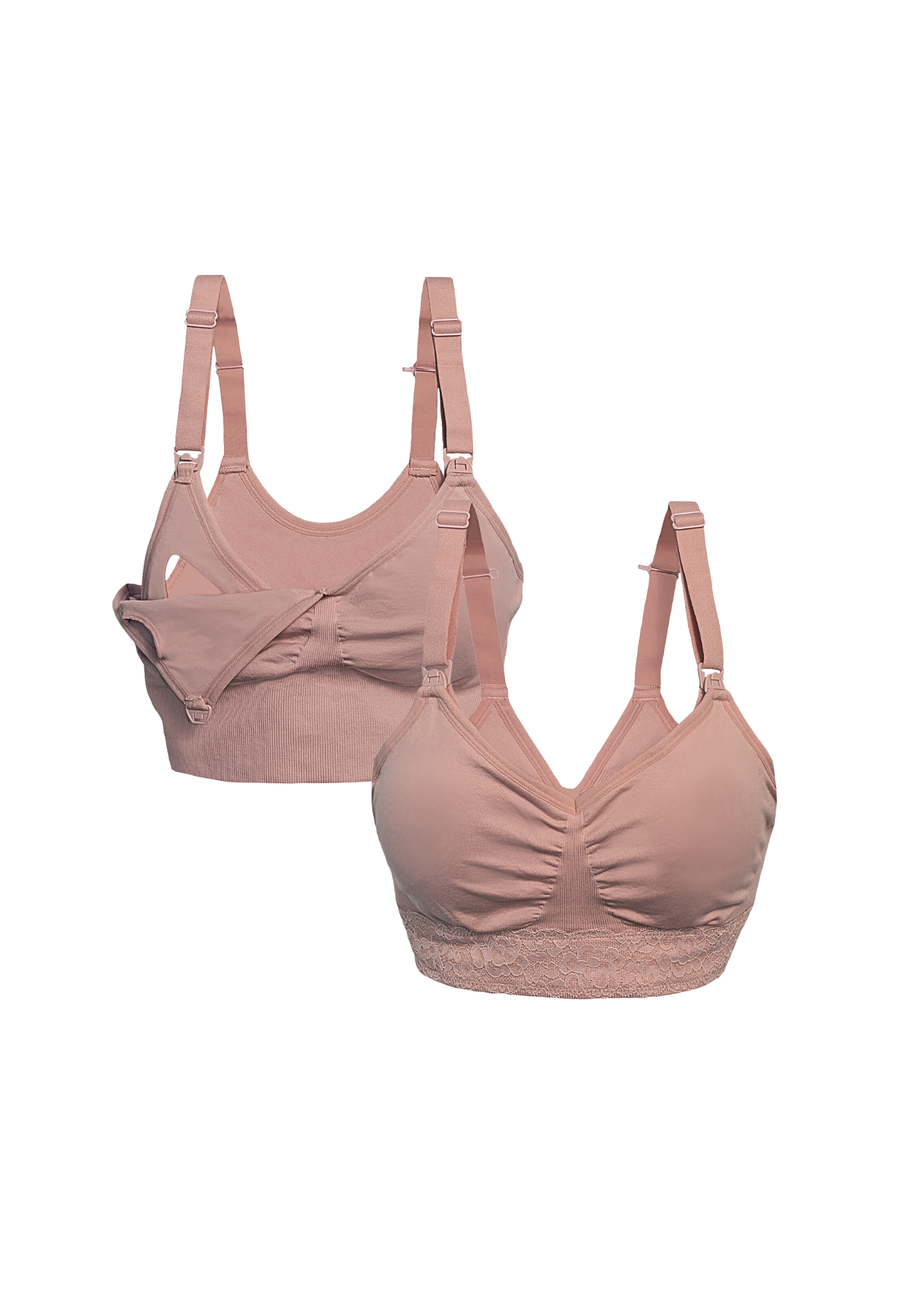 Molly Nursing bra - Blush – The Rack Shack