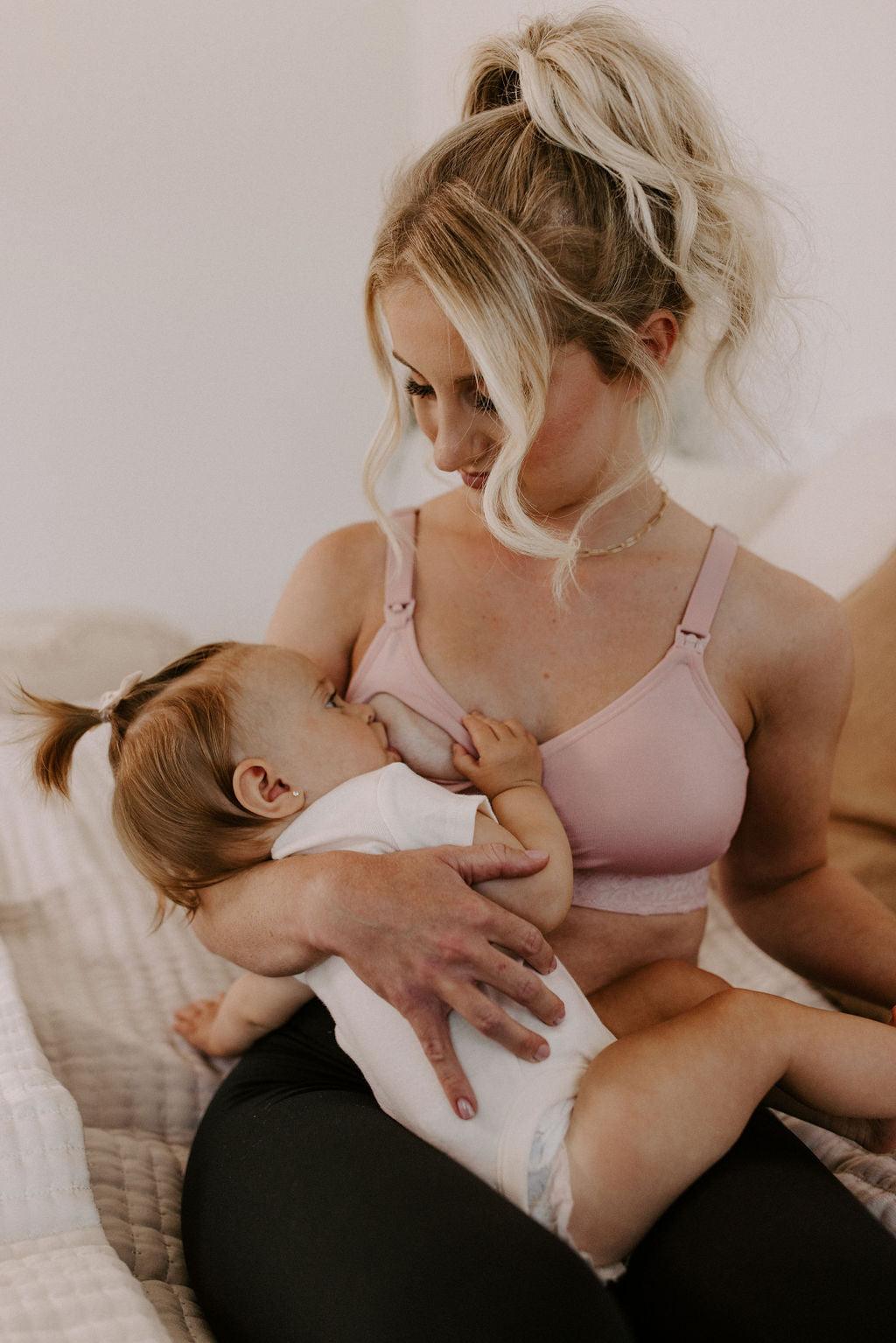 Maternity Nursing Bra – Blush + Bashful