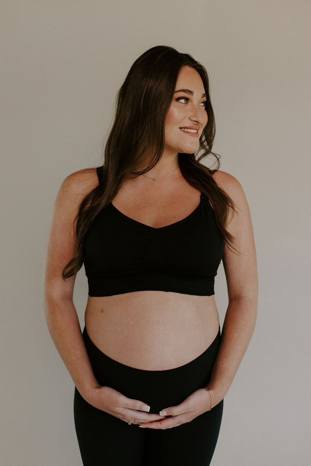 Seamless Maternity Nursing Bra Bundle - Black – Blush + Bashful